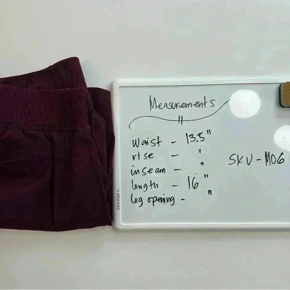 Athleta Midtown Skort Wild Bloom Purple Elastic Waist Athleisure Womens Sz 2 - Picture 13 of 13